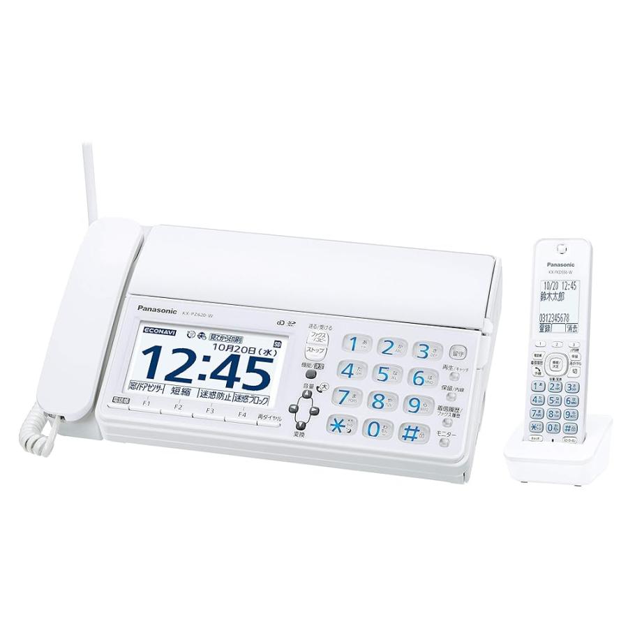 中古】パナソニック デジタルコードレスFAX 子機1台付き 迷惑