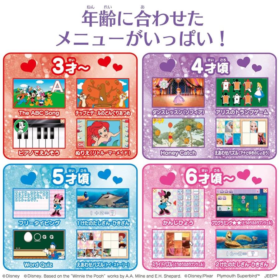バンダイ]ディズニー&ピクサーキャラクターズ ラーニングマイスイート