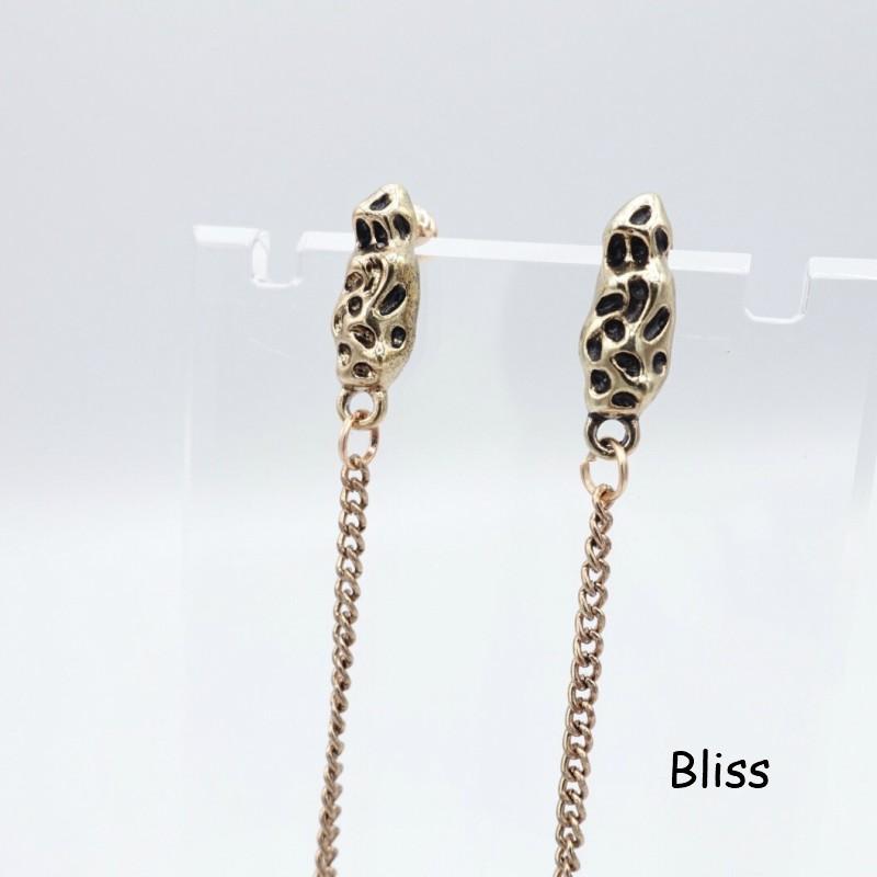 ウェディング アクセサリー【フリンジ ピアス モカベージュ】 |  | 05