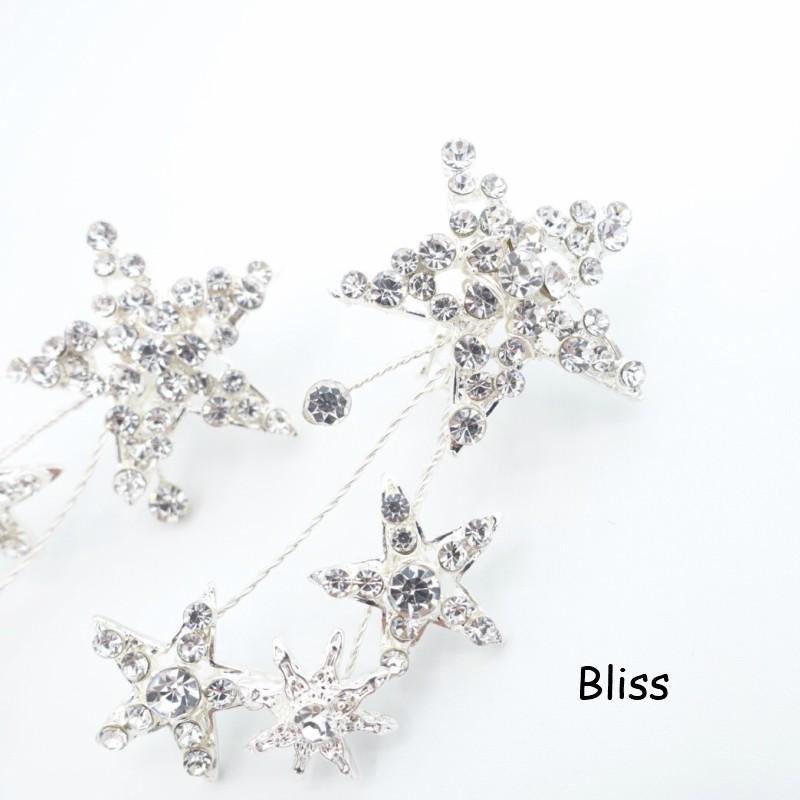 ウェディング アクセサリー【スターモチーフ  シューティングスターイヤリング】 |  | 04