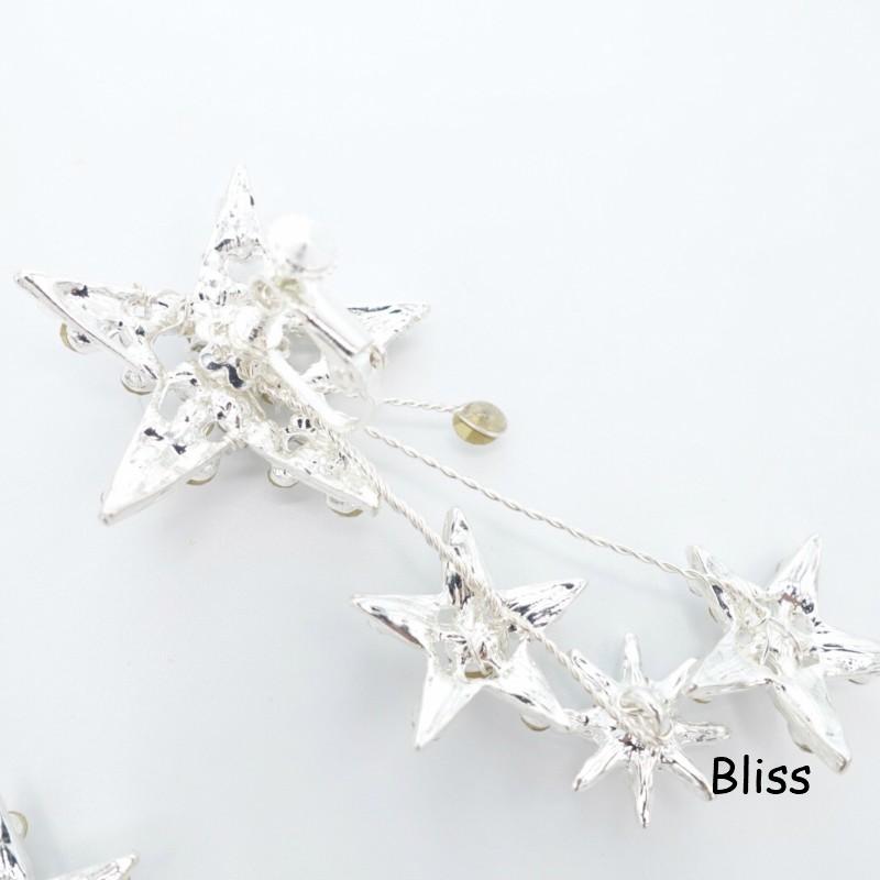 ウェディング アクセサリー【スターモチーフ  シューティングスターイヤリング】 |  | 05