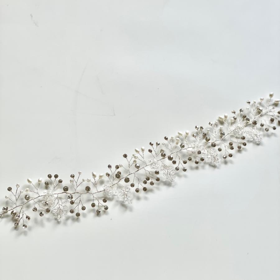 ウェディング アクセサリー【小枝 ヘッドドレス】シルバー or ゴールド より選択 |  | 04