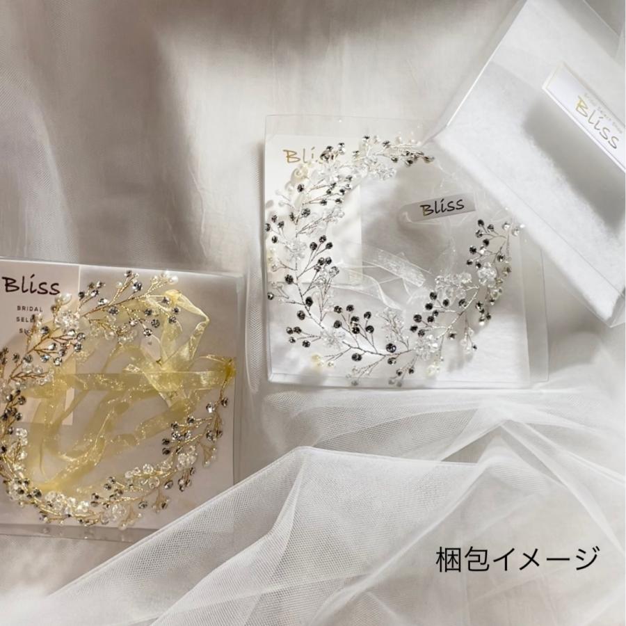 ウェディング アクセサリー【小枝 ヘッドドレス】シルバー or ゴールド より選択 |  | 07