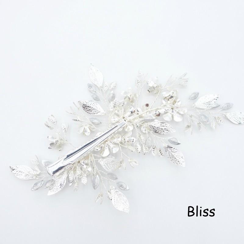 ウェディング アクセサリー【小枝 マットフラワー＆リーフヘッドドレス】 |  | 05