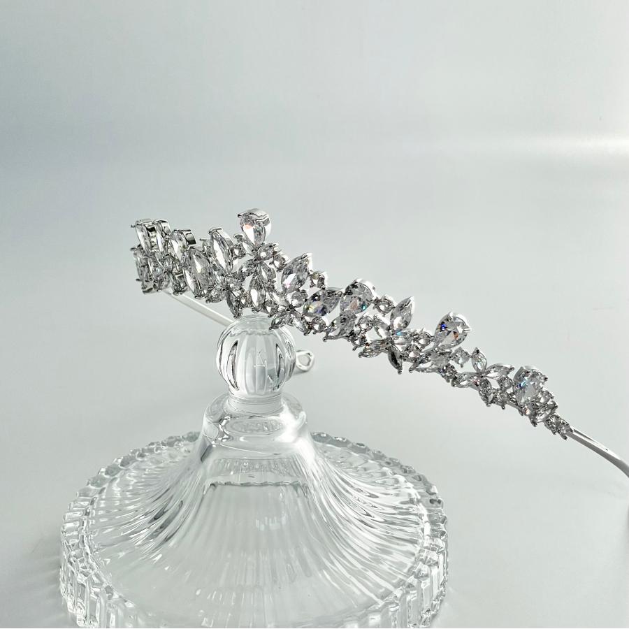 ウェディング アクセサリー【キュービック ジルコニア マーキス ティアラ 】 |  | 02