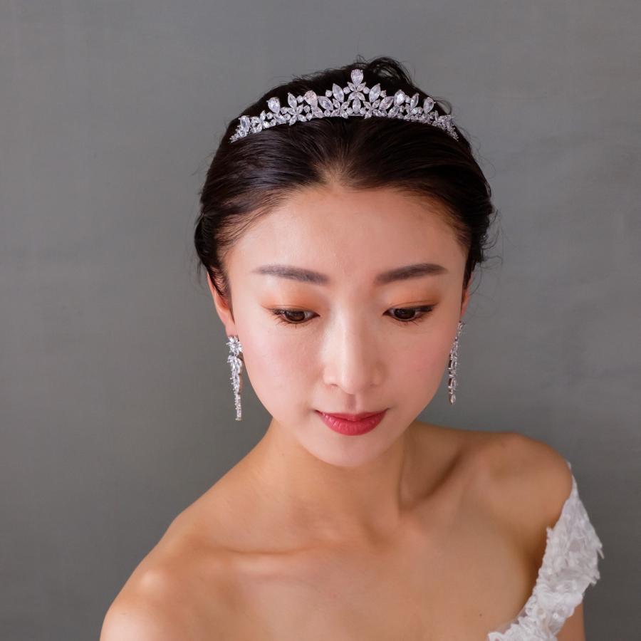 ウェディング アクセサリー【キュービック ジルコニア マーキス ティアラ 】 |  | 10