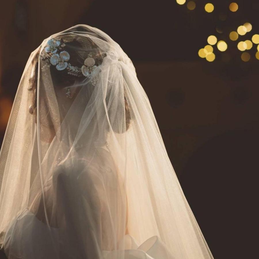 ウェディング アクセサリー【小枝 ゴールド ビンテージ フラワー ヘッドドレス】 |  | 02