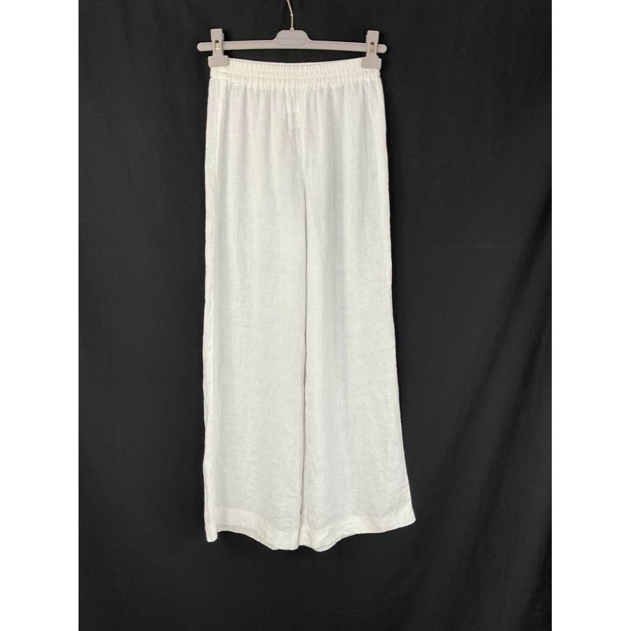 Fabiana Filippi ファビアナフィリッピ 38 ホワイト リネンワイド  