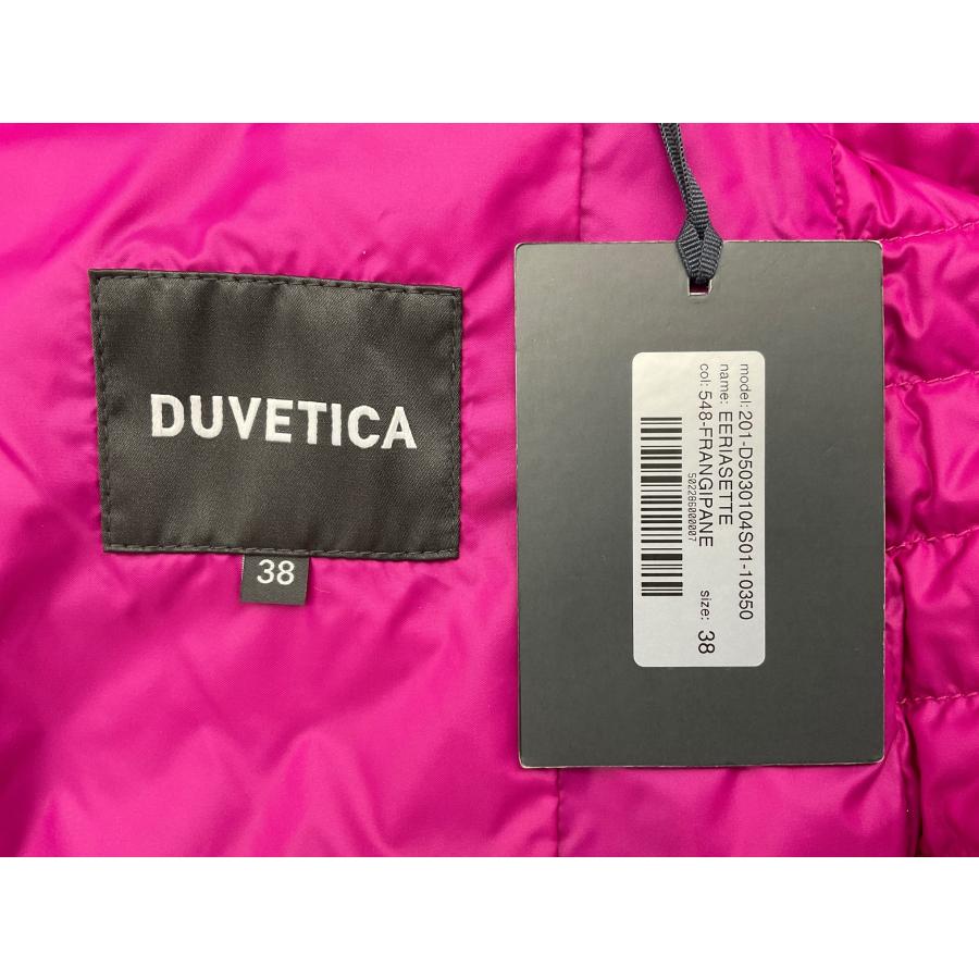 値下げ：未使用品 DUVETICA デュベティカ ライトダウンジャケット 38 