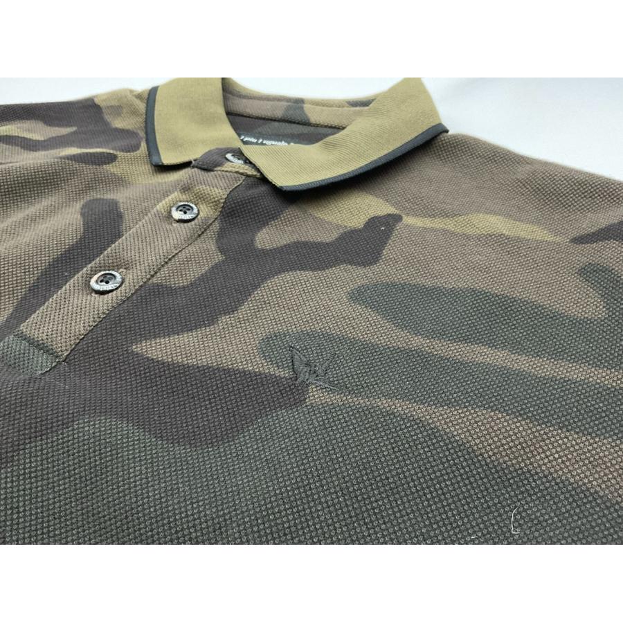 【未使用】1piu1uguale3 ビックカモフラ総柄ポロシャツ サイズ5 未使用】1piu1uguale3 ビックカモフラ総柄ポロシャツ サイズ5 - メルカリ