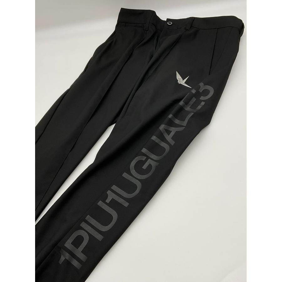 1PIU1UGUALE3　GOLF×戸賀敬城 4 ブラック スラックスパンツ 1PIU1UGUALE3 GOLF ×戸賀敬城 4 ネイビー PLAYERS SLACKS