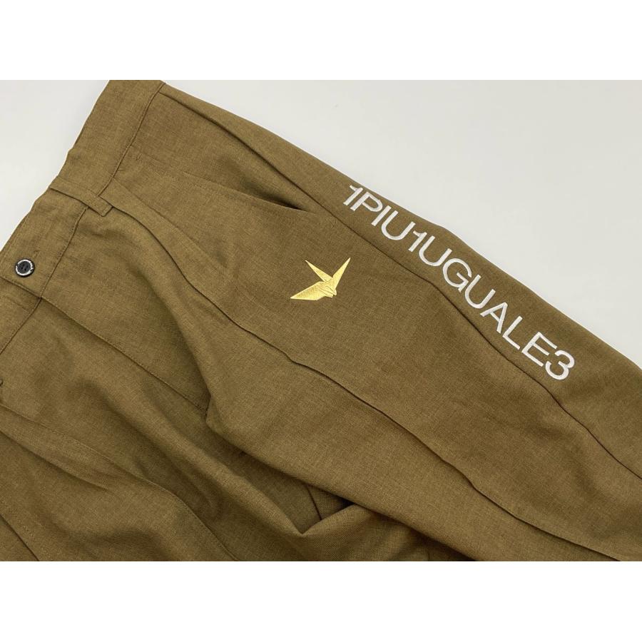 未使用】1piu1uguale3 GOLF×戸賀敬城 ピンタックパンツ 4 【公式通販】