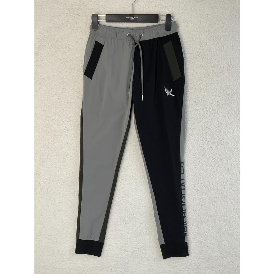 サイズS【未使用】1piu1uguale3 GOLF クレイジーリブパンツ 1PIU1UGUALE3 GOLF - CRAZY RIB PANTS / ロゴ クレイジー