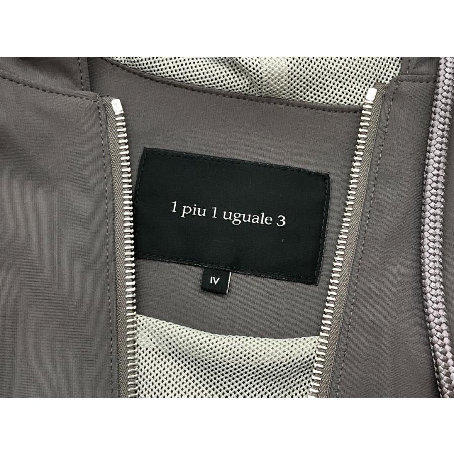 サイズM【未使用品】1PIU1UGUALE3 クールテックパーカー 新品タグ付】ウノピュウノウグァーレトレ1piu1uguale3/COOL TECH