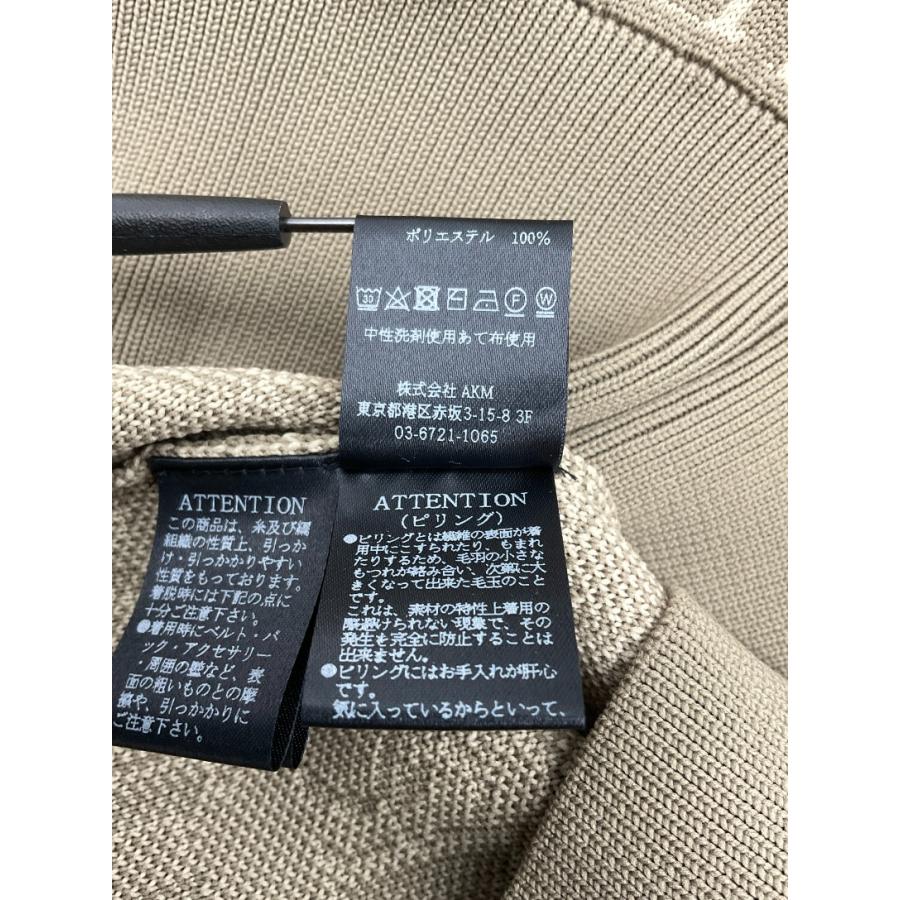 1PIU1UGUALE3 GOLF × 戸賀敬城 3 カーキ×ベージュ KNIT VEST