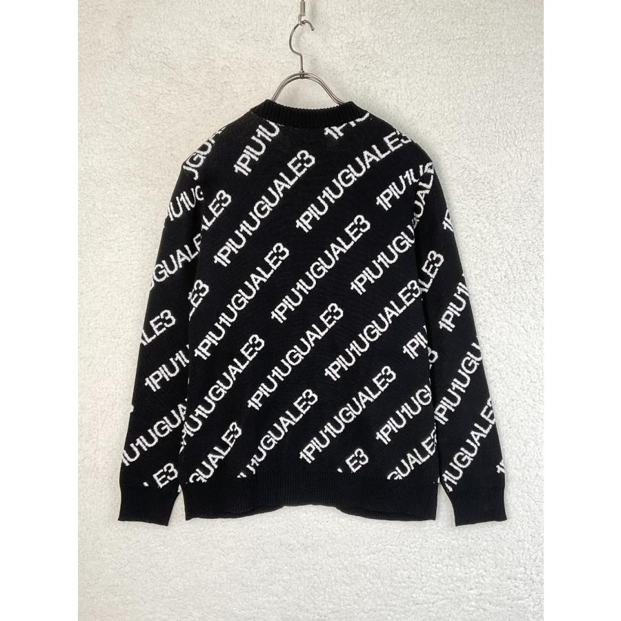 未使用 1piu1uguale3 ウノピゥウ 3 ブラック BUTTONLESS CARDIGAN 