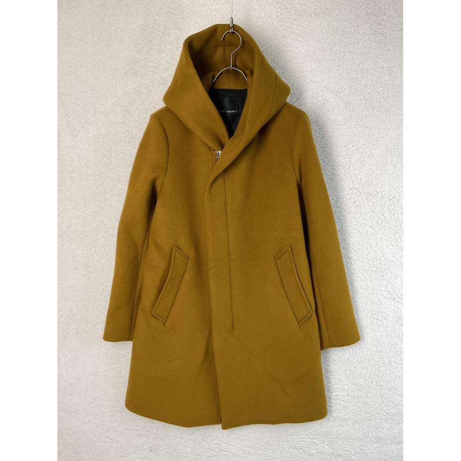 【未使用】1PIU1UGUALE3 ラップコート サイズ3 未使用 1piu1uguale3 ウノピゥウ 3 イエロー WRAP COAT ラップ