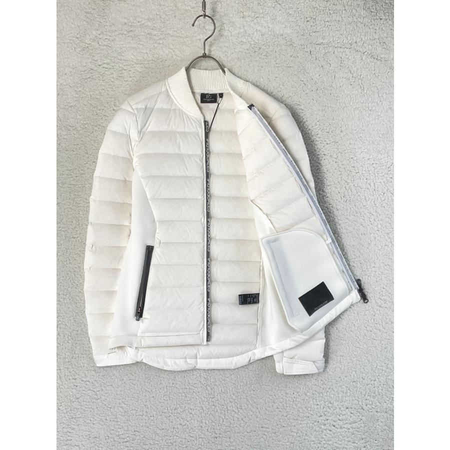 未使用 1PIU1UGUALE3 GOLF 3 ホワイト GOLF ロゴダウンブルゾン未使用