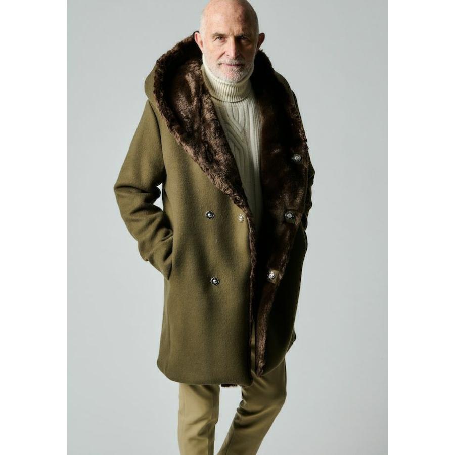 【未使用】1PIU1UGUALE3 ラップスナップコート サイズ6 未使用 1piu1uguale3 ウノピゥウ 6 グリーン WRAP SNAP COAT