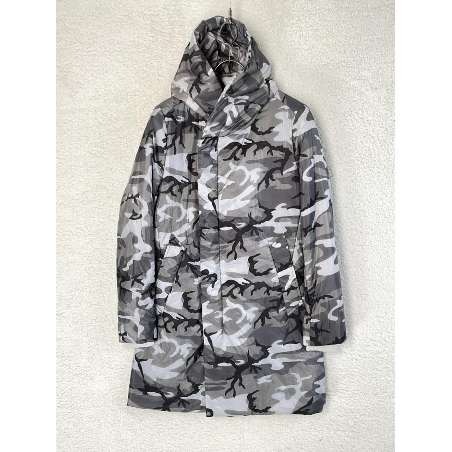 未使用 1piu1uguale3 ウノピゥウ 3 グレー NEXT WRAP HOODED