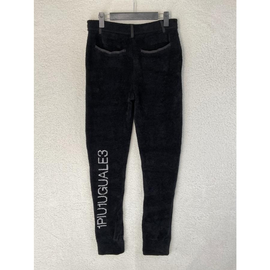 L【未使用】1PIU1UGUALE3 GOLF×戸賀敬城 シャギーリブパンツBK 未使用 1PIU1UGUALE3 GOLF×戸賀敬城 4 ブラック SHAGGY RIB