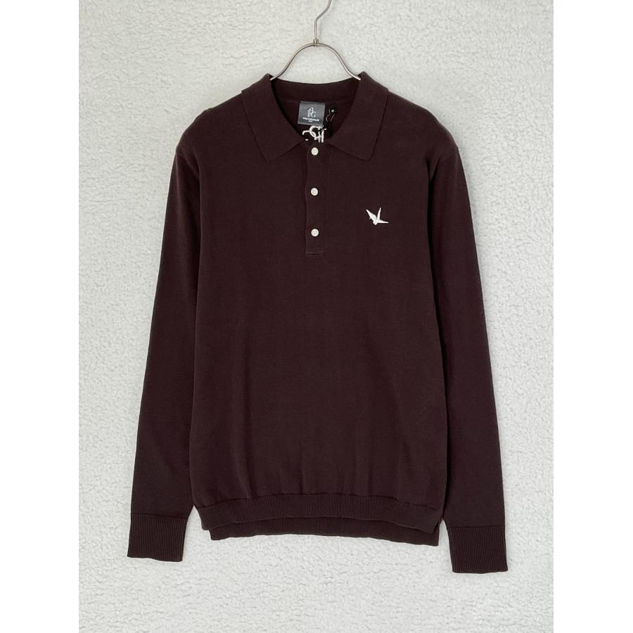 未使用】1PIU1UGUALE3 GOLF L/S POLO 折り鶴ロゴ刺繍4 楽天市場