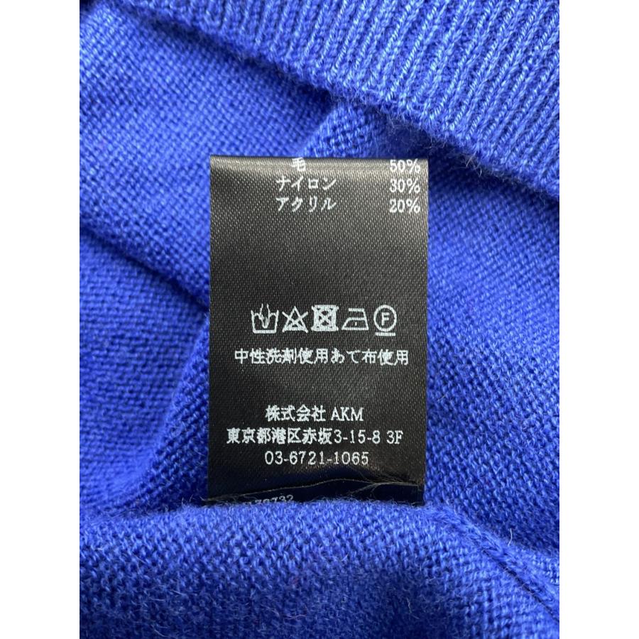 未使用 1PIU1UGUALE3 GOLF 3 ブルー ZIP KNIT プルオーバー 未使用 1PIU1UGUALE3 GOLF 3 ブルー ZIP KNIT プルオーバー