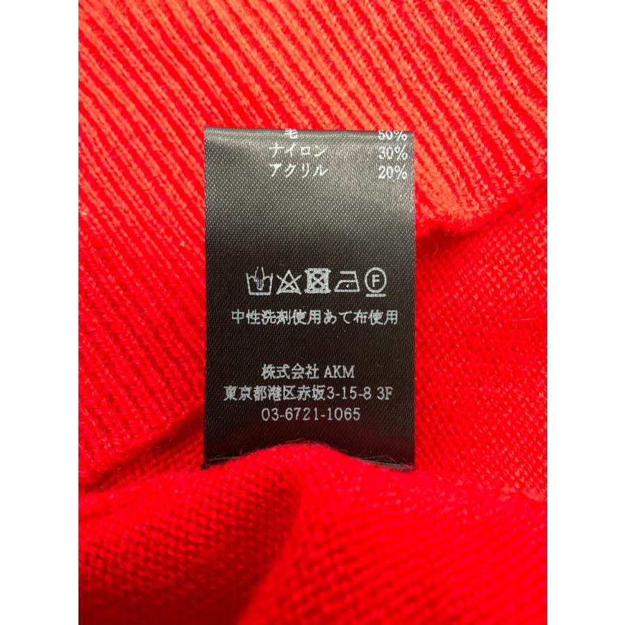 未使用 1PIU1UGUALE3 GOLF 5 レッド ZIP KNIT プルオーバー 未使用 1PIU1UGUALE3 GOLF 5 レッド ZIP KNIT プルオーバー