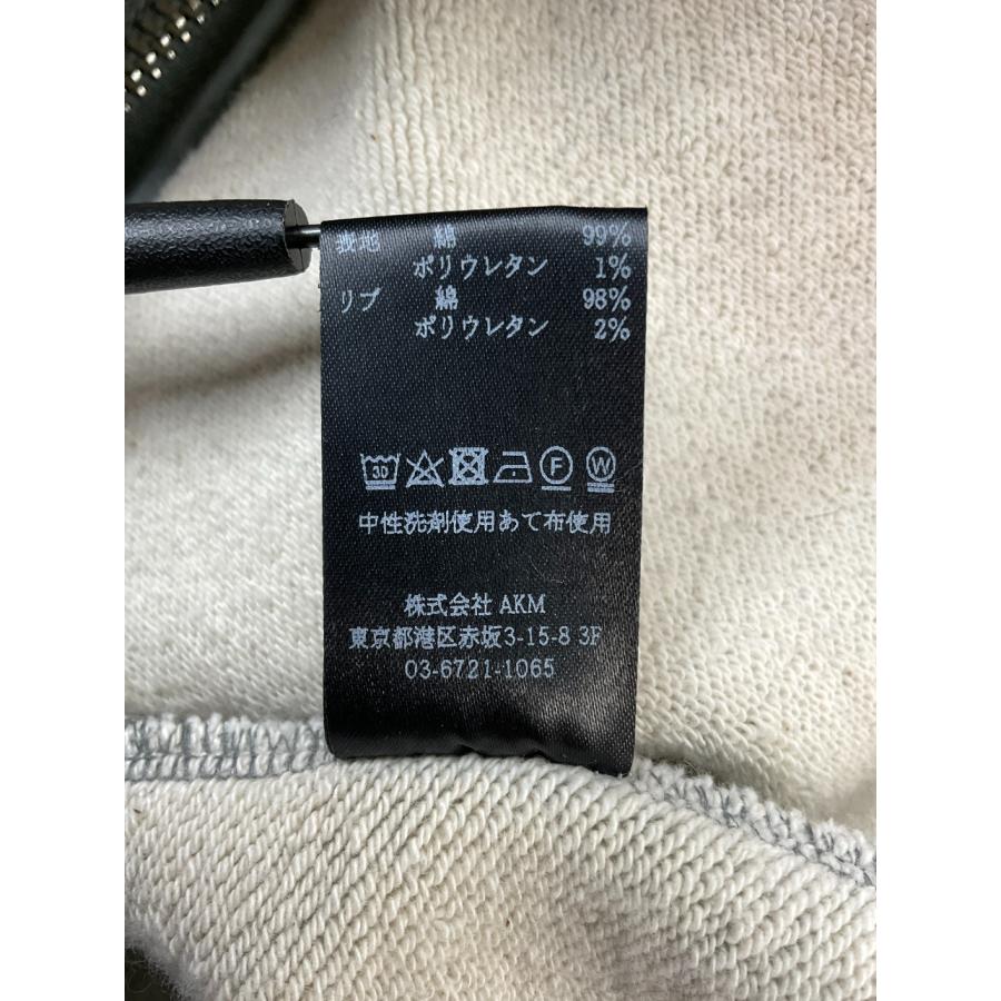 1piu1uguale3 ウノピゥウ 3 グレー ZIP PARKA ジップパーカー 【フェイス】