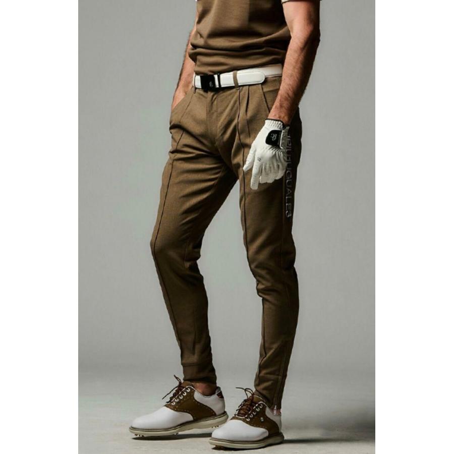 未使用 1PIU1UGUALE3 GOLF×戸賀敬城 3 ブラウン PINTUCK PANTS 未使用 1PIU1UGUALE3 GOLF×戸賀敬城 3 ブラウン PINTUCK PANTS
