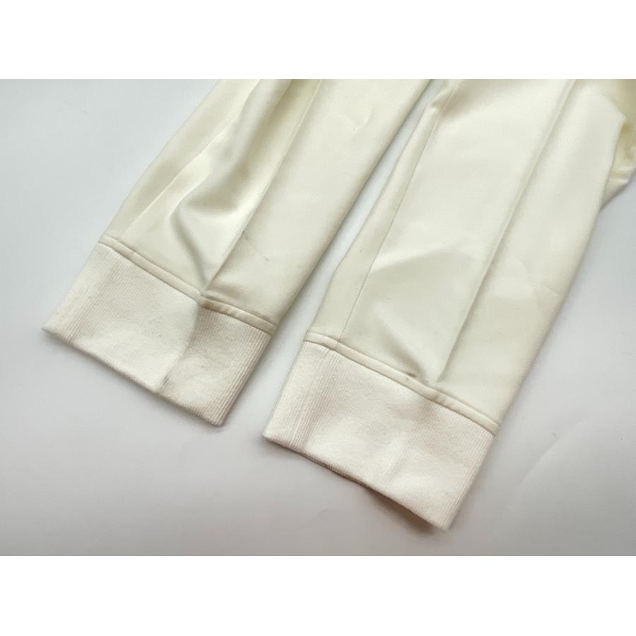 未使用 1PIU1UGUALE3 GOLF 7 ホワイト RIB PANTS リブパンツ 未使用 1PIU1UGUALE3 GOLF 7 ホワイト RIB PANTS リブパンツ