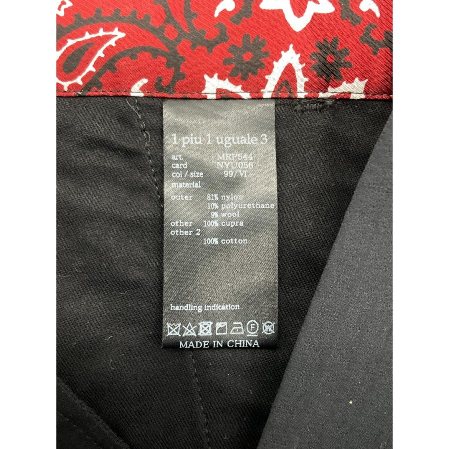 未使用 1piu1uguale3 ウノピゥウ 6 ブラック TRAVEL SLACKS 未使用 1piu1uguale3 ウノピゥウ 6 ブラック TRAVEL SLACKS