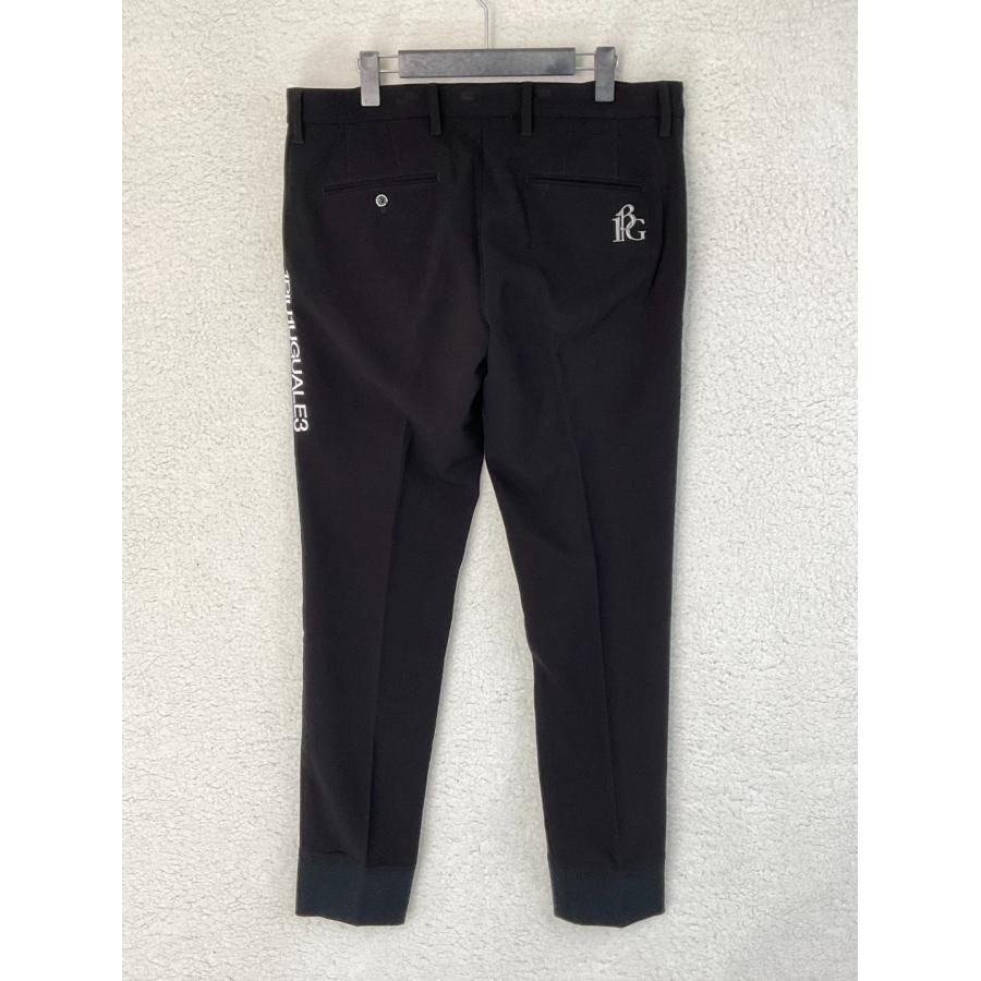 未使用 1PIU1UGUALE3 GOLF 7 ブラック RIB PANTS リブパンツ 未使用 1PIU1UGUALE3 GOLF 7 ブラック RIB PANTS リブパンツ