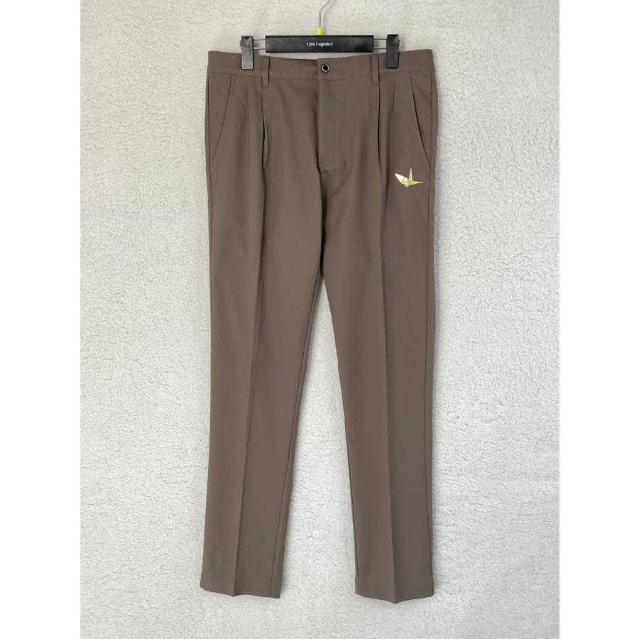 サイズL【未使用】1PIU1UGUALE3 GOLF タックパンツ ベージュ 未使用 1PIU1UGUALE3 GOLF 6 ベージュ TUCK PANTS タックパンツ
