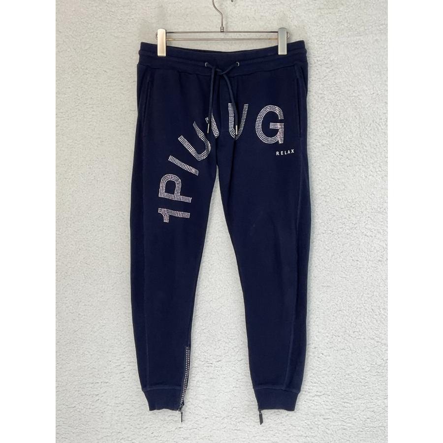 1piu1uguale3 RELAX XL ネイビー ラインストーンスウェット 1piu1uguale3 RELAX XL ネイビー ラインストーンスウェット