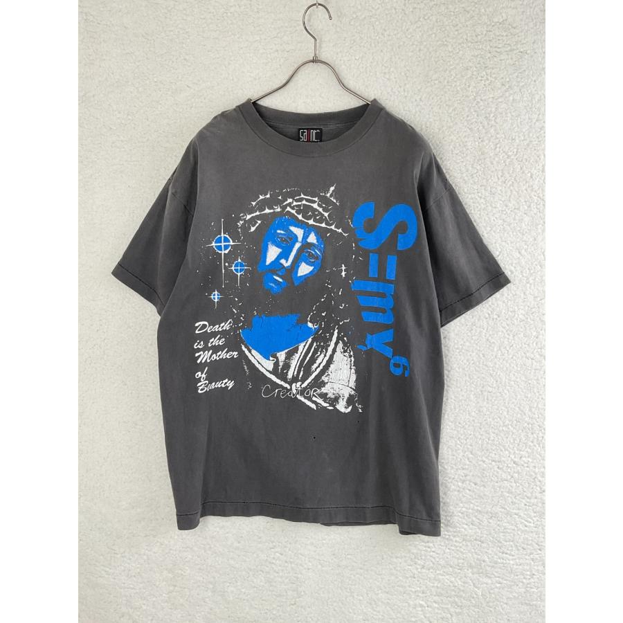 SAINT Mxxxxxx DEATH IS MTHRセントマイケル Tシャツ SAINT Mxxxxxx]SS TEE/DEATH IS MTHR/BLACK(SM-S23-0000-011