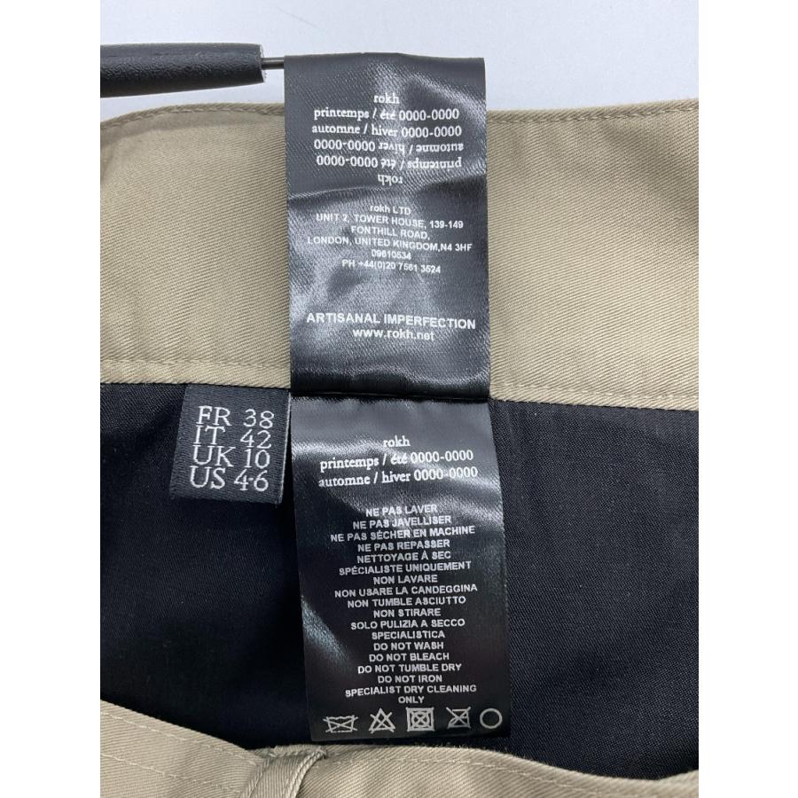 【未使用品】rokh スリットトレンチスカート サイズ38 未使用 rokh ロク 38 ベージュ スリットトレンチスカート