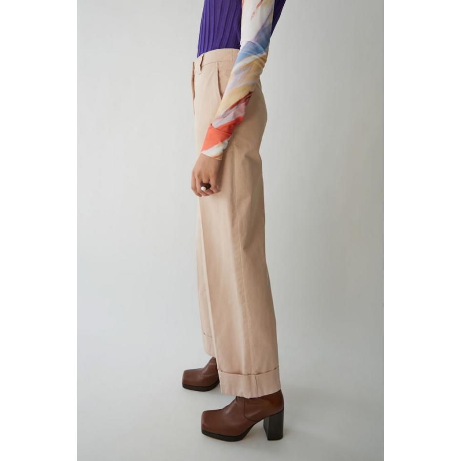 【未使用品】Acne Studios ハイウエストワイドチノパンツ サイズ32 未使用 Acne Studios アクネステュディオス 32 ブラック ハイ