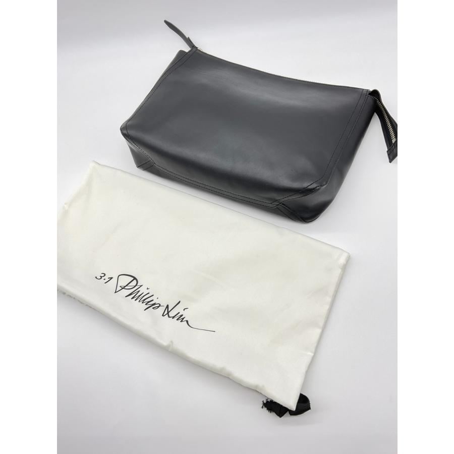 3.1 Phillip Lim レザー クラッチバッグ ブラック 未使用 3.1 Phillip Lim 3.1フィリップリム - ブラック 31HOUR