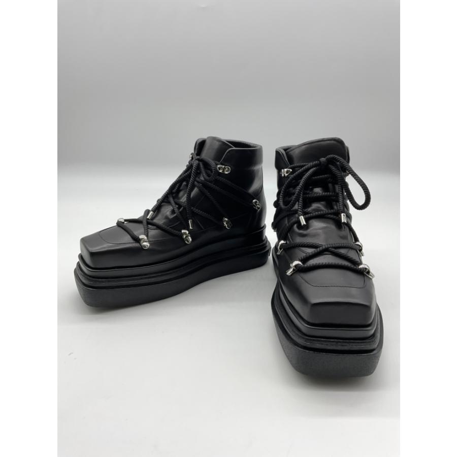 サイズ36【新品】WE11DONE TRACKINGブーツ 2 未使用 WE11DONE ウェルダン 36 ブラック TRACKINGブーツ