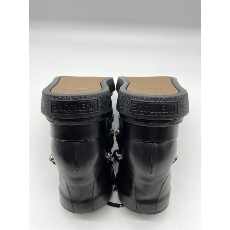 サイズ36【新品】WE11DONE TRACKINGブーツ 2 未使用 WE11DONE ウェルダン 36 ブラック TRACKINGブーツ