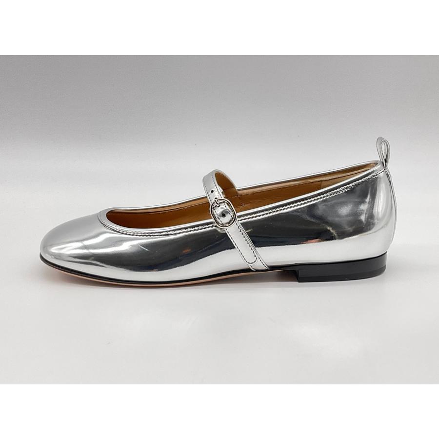 pellico ペリーコ　フラットシューズ　37 新品 PELLICO ペリーコ 37 シルバー メリージェーンフラット