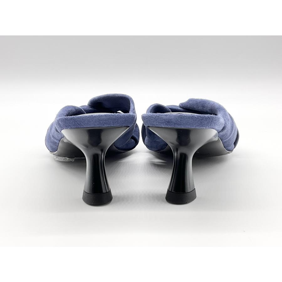 新品 PELLICO SUNNY ペリーコサニー 35 ブルー リボンモチーフヒール