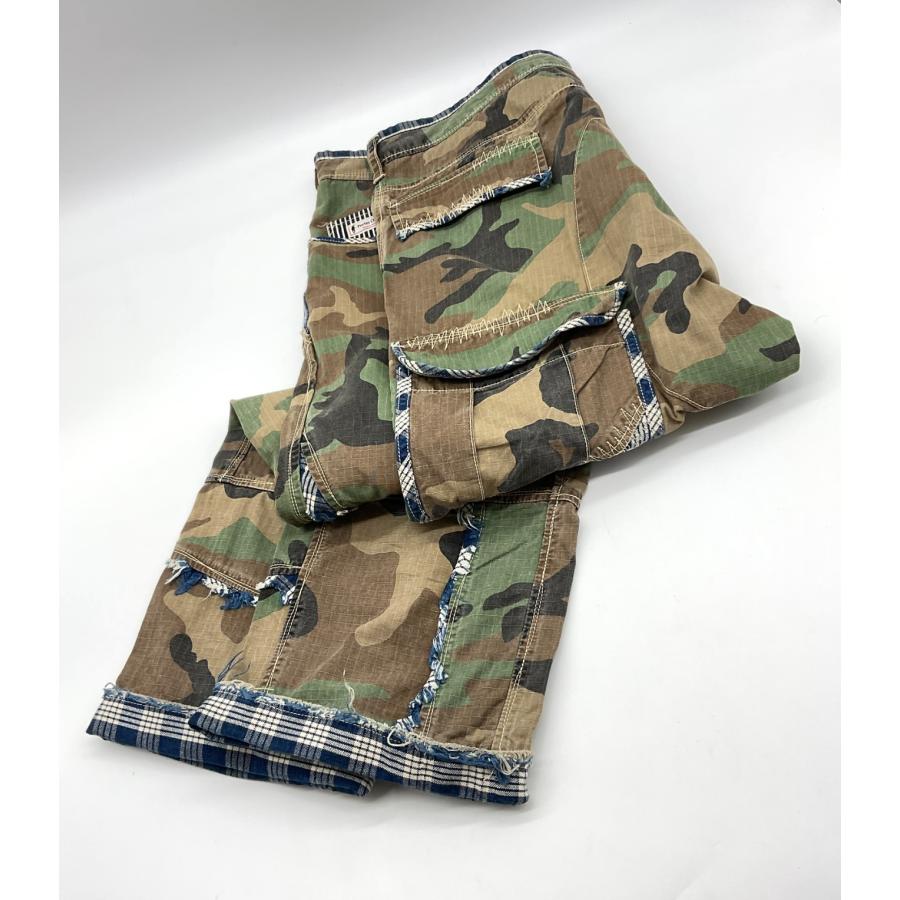 美品 PORTER CLASSIC ポータークラシック XL 迷彩 リメイクチェック