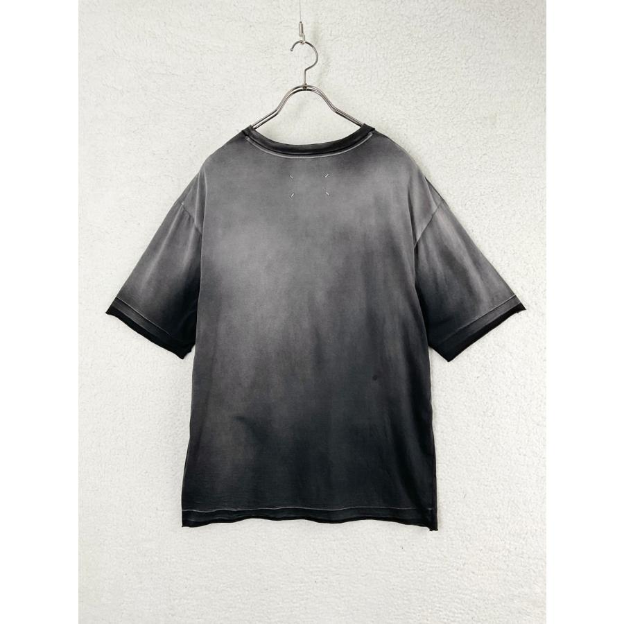 Maison Margiela カットオフ オーバーサイズ Tシャツ ブラック MAISON MARGIELA(メゾンマルジェラ) 22SS Oversized cut-off T