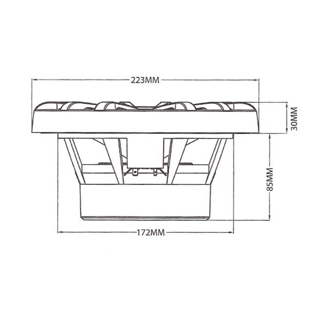 100%品質保証!Infinity by HARMAN 8インチ 防水スピーカー 2way マリン
