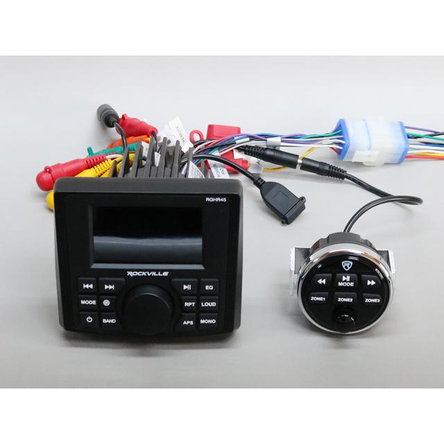 動画再生 防水マリンオーディオ ブルートゥースアンプ : サムテック