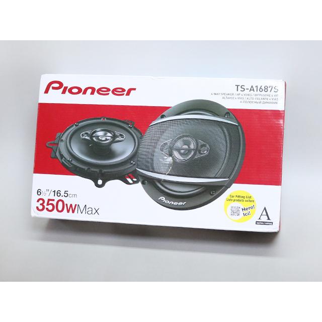 パイオニア TS-A1687S 16.5cm 4Way カースピーカー | 