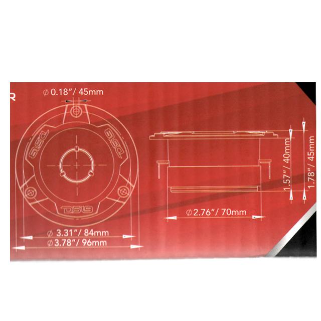 1インチ アルミ製 高級ツイーター カーオーディオ |  | 04