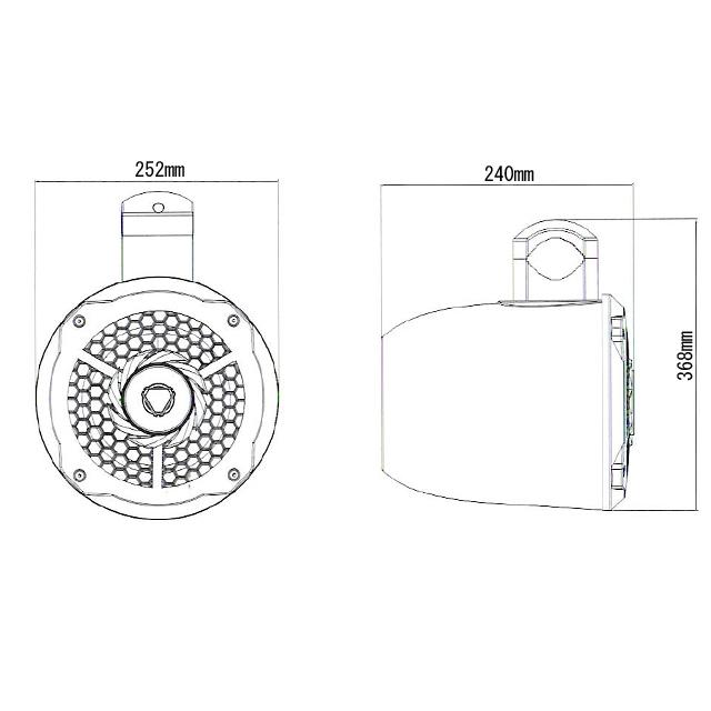 300W 8インチ ウェイクタワースピーカー |  | 04